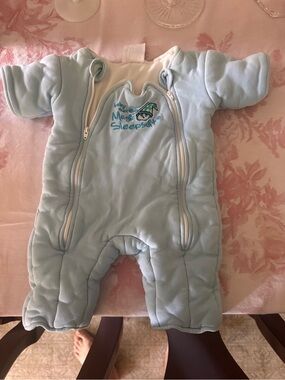 Magic Merlin Sleepsuit - Blue Small
